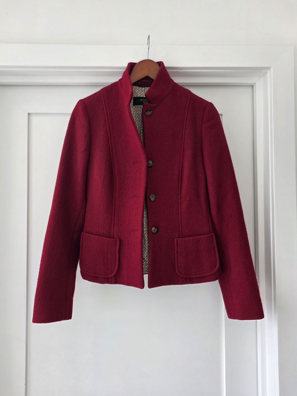 MaxMara Wool Tailored Blazer - 100% Wool Outer